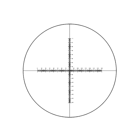 16mm/160 Div  Crosshair Scale Reticle ( Dia. 24mm) RT20104165
