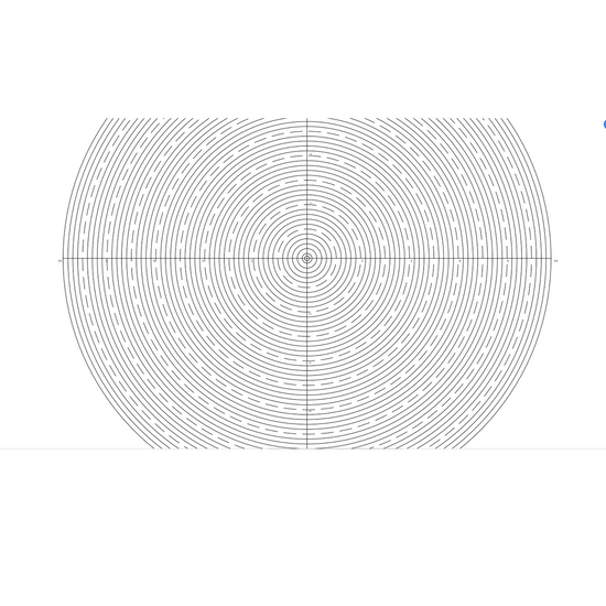 Concentric Circles Reticle ( Dia. 24mm) RT20112162