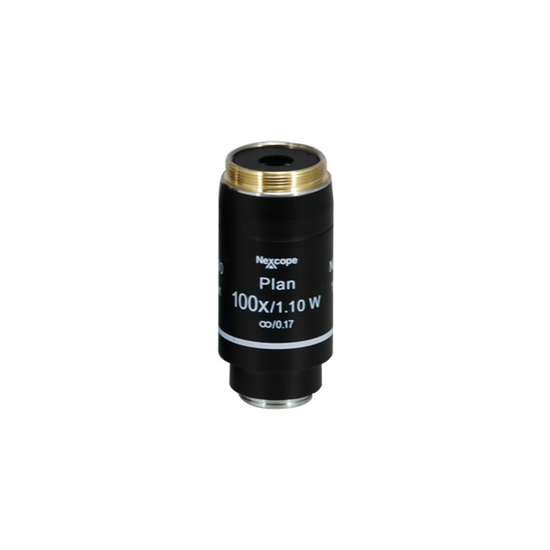 Objective Working Distance 0.20mm 100X Infinity Plan Achromatic Objective (Water) Nexcope-NE620-Objective-100-W