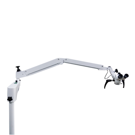 3X/4.7X/5X/7.5X/8X/12X LED Coaxial Reflection Light Pneumatic Arm Floor Stand Binocular Parallel Multiple Power Operation Surgical Microscope SM51010121