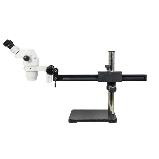 6.7-45X Ball Bearing Boom Stand Trinocular Zoom Stereo Microscope SZ02020432