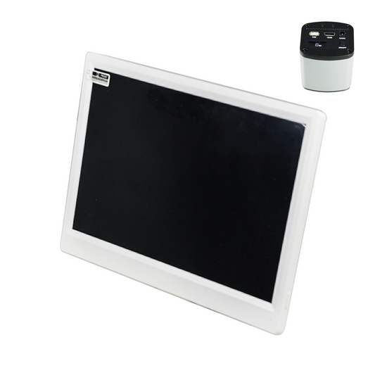 11.6 inch LCD Display 5MP HDMI / USB 2.0 CMOS Digital Microscope Camera