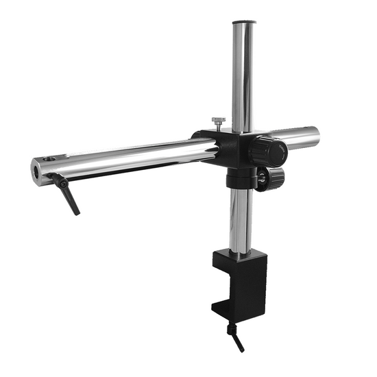 Microscope Boom Stand with Clamp, Single Arm, Heavy Duty ST02051201