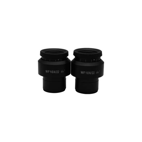 WF 10X Widefield Focusable Microscope Eyepieces, High Eyepoint, 30mm, FOV 22mm, Adjustable Diopter (Pair) SZ05023221