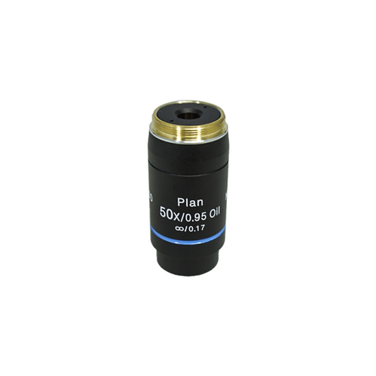 Objective Working Distance 0.19mm 50X Infinity Plan Achromatic Objective (Oil) Nexcope-NE620-Objective-50-Oil-A