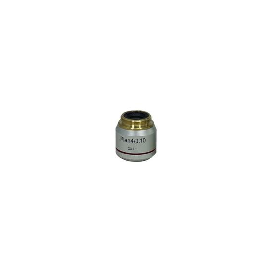 Objective Working Distance 20.6mm 4X Infinity Plan Achromatic Objective Nexcope-NE610-Objective-4-A