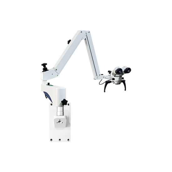 4X/6X/6.5X/10X/10.5X/16X LED Coaxial Reflection Light Pneumatic Arm Wall Mount Binocular Parallel Multiple Power Operation Surgical Microscope SM51010126