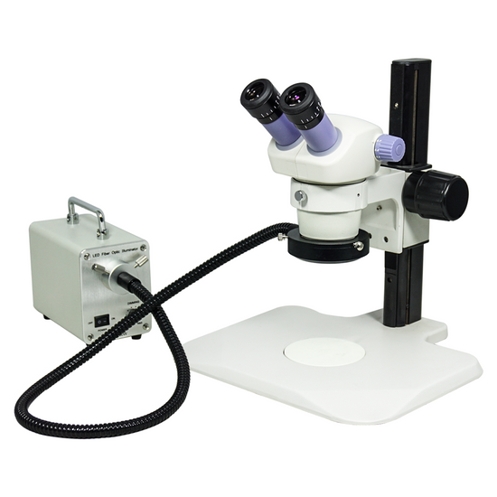 7-30X LED Light Track Stand Binocular Zoom Stereo Microscope SZ02080046