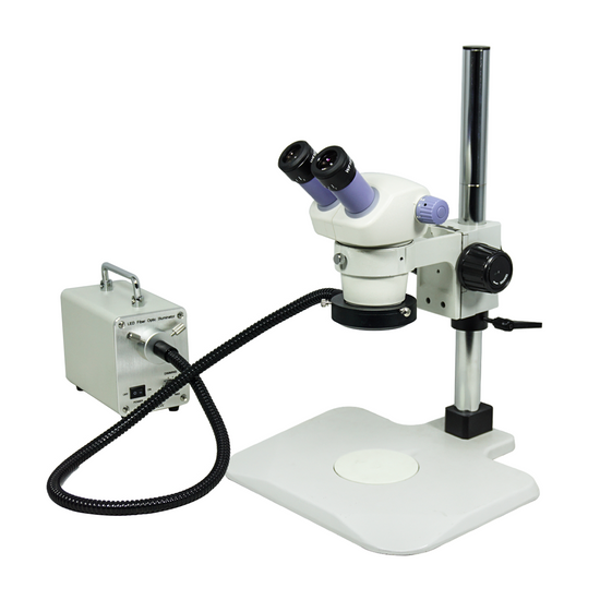 7-30X LED Light Post Stand Binocular Zoom Stereo Microscope SZ02080226