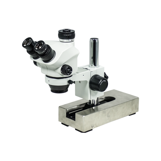 7-50X ESD Safe Gliding Base Stand Trinocular Zoom Stereo Microscope SZ19040232