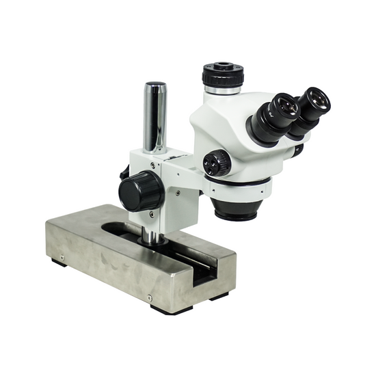 7-50X ESD Safe Gliding Base Stand Trinocular Zoom Stereo Microscope SZ19040232