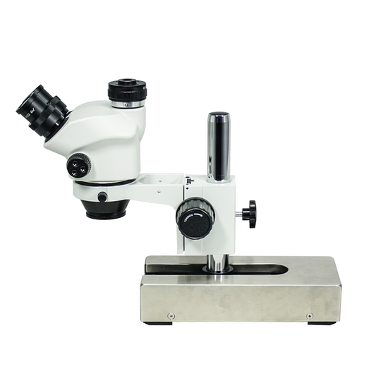 7-50X ESD Safe Gliding Base Stand Trinocular Zoom Stereo Microscope SZ19040232