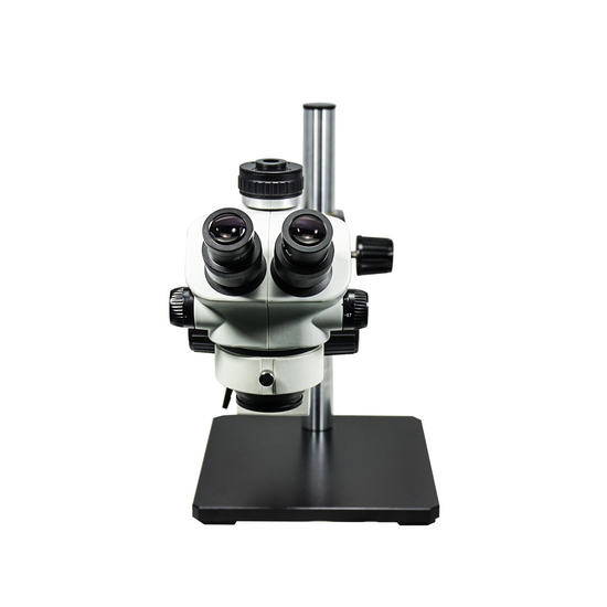 7-50X Dual Arm Stand Trinocular Zoom Stereo Microscope SZ19040552