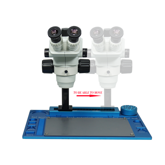 6.7-45X Track Stand Binocular Zoom Stereo Microscope SZ02020041