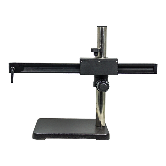 Horizontal Arm Length 550mm Vertical Post Height 384mm Gliding Arm Boom Stand ST02051901