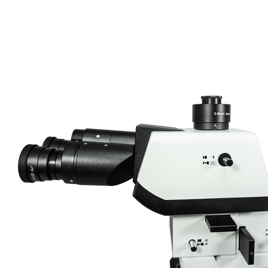 50-500X Halogen Coaxial Reflection Light XY Stage Travel Distance 158x158mm Trinocular Metallurgical Microscope MT05160323