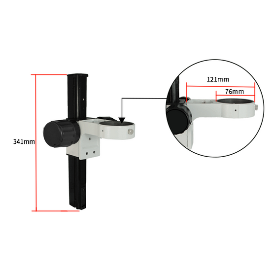 76mm Track Stand (Without Base) ST02031102-0011