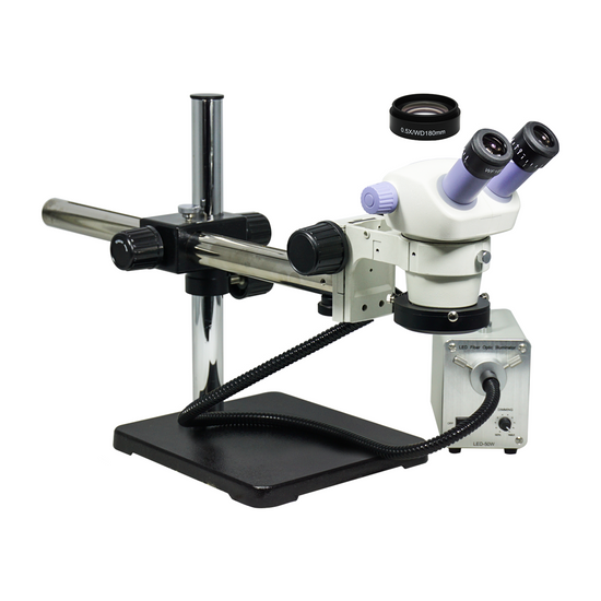 3.5-30X LED Light Boom Stand Binocular Zoom Stereo Microscope SZ02080426