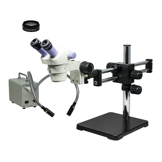 3.5-30X LED Light Dual Arm Stand Binocular Zoom Stereo Microscope SZ02080525