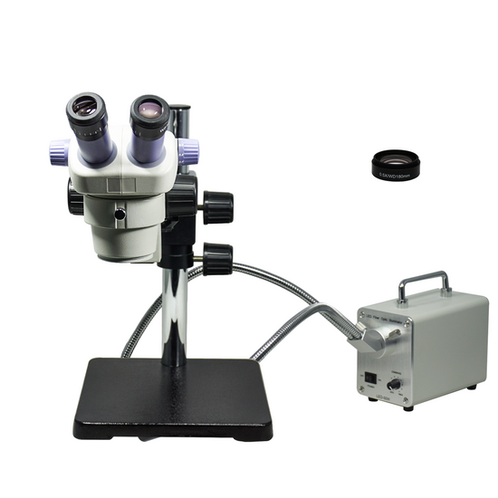 3.5-30X LED Light Dual Arm Stand Binocular Zoom Stereo Microscope SZ02080525