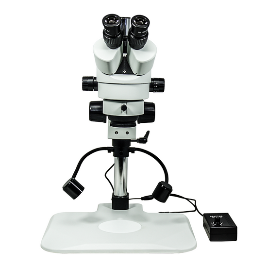 7-45X LED Light Post Stand Trinocular Zoom Stereo Microscope SZ02010251