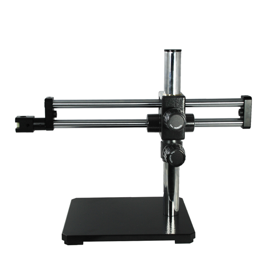 ESD Safe Horizontal Arm Length 544mm Vertical Post Height 380mm ESD Dual Arm Boom Stand ST19061231