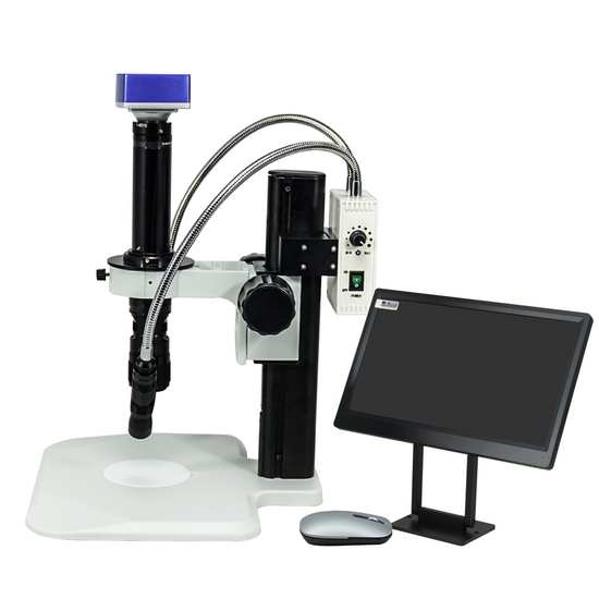 0.58-7X 8 Megapixels CMOS LED Light Track Stand Video Zoom Microscope MZ02130202