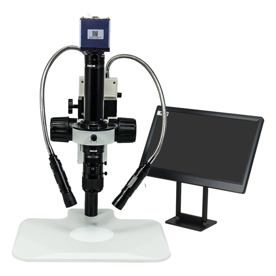 0.58-7X 2.0 Megapixels CMOS LED Light Track Stand Video Zoom Microscope MZ02130203