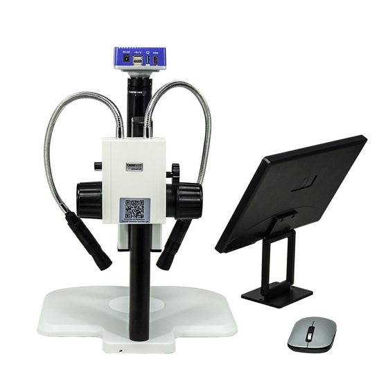 0.7-4.5X 8 Megapixels CMOS LED Light Track Stand Video Zoom Microscope MZ02120202