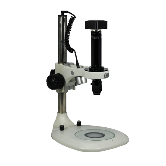 0.7-4.5X 5.0 Megapixels CMOS Post Stand LED Dual Illuminated Light  Video Zoom Microscope MZ02120114