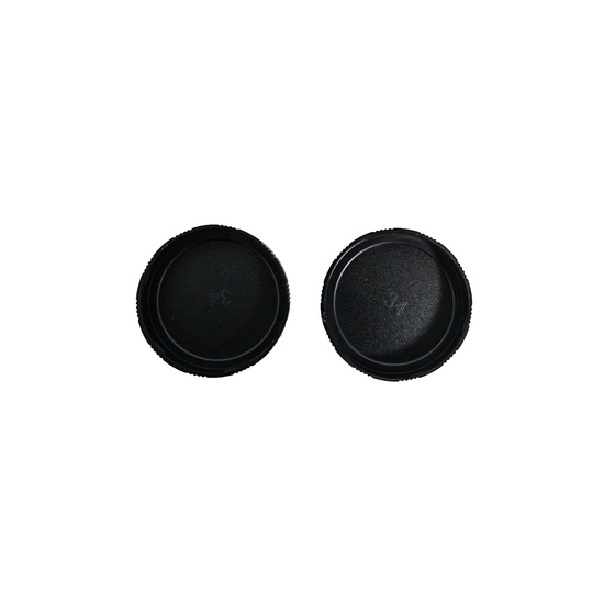 Black Plastic Cover Eyepiece Dust Cover(Pair Dia. 34mm)