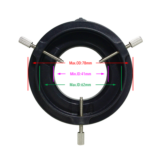 4.5W DC 5V Polarizing LED Light LED Quantity 96 LED Ring Light (4.5W ID62mm 96Bulbs) ML02242221