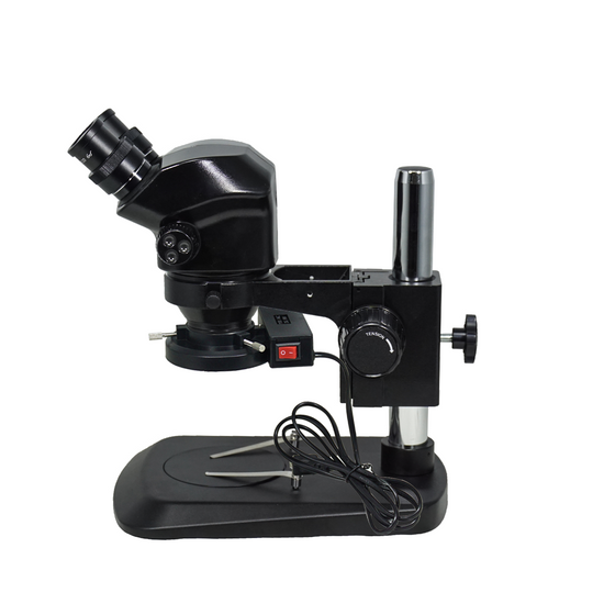 7-50X ESD Safe Post Stand Fluorescence Light ESD Binocular Zoom Stereo Microscope SZ02090122