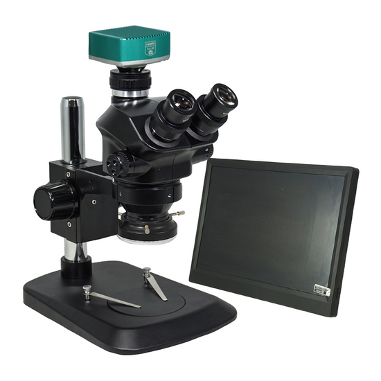 2.0 Megapixels 7-50X CMOS ESD Safe UV FREE LED Light Post Stand ESD Trinocular Zoom Stereo Microscope SZ02090135