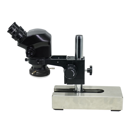 7-50X LED Light ESD Safe Gliding Base Stand ESD Binocular Zoom Stereo Microscope SZ02090223
