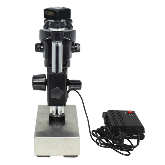 3.0 Megapixels 7-50X CMOS LED Light ESD Safe Gliding Base Stand Trinocular Zoom Stereo Microscope SZ02090236