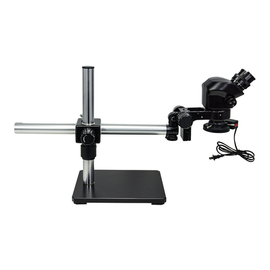 7-50X ESD Safe Boom Stand Fluorescence Light ESD Binocular Zoom Stereo Microscope SZ02090442