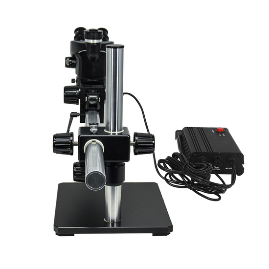 7-50X LED Light ESD Safe Boom Stand Trinocular Zoom Stereo Microscope SZ02090454