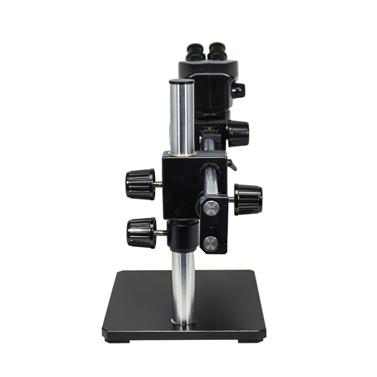 7-50X ESD Safe Dual Arm Stand Fluorescence Light ESD Binocular Zoom Stereo Microscope SZ02090542