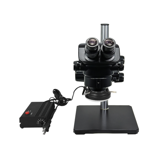 7-50X LED Light ESD Safe Dual Arm Stand ESD Binocular Zoom Stereo Microscope SZ02090543
