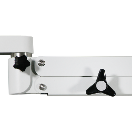 Arbor Length 195mm Arbor Diameter Dia. 32mm Focus Distance 50mm Horizontal Arm Length 450mm 76mm Surgical Pneumatic Arm ST02071903