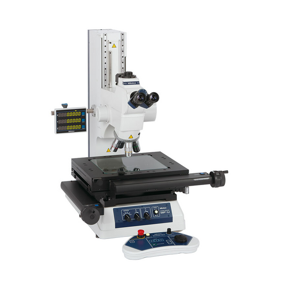 20-1000X LED Dual Illuminated Light XY Stage Travel Distance 200x170mm Measuring Microscope (Bright Field, Measuring Range: 200x170, Motor-Driven Z-Axis Models) Mitutoyo-176-894-13