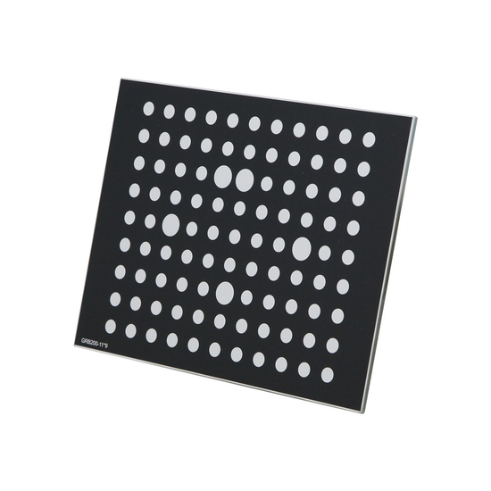 Manufacturing Precision ±10μm Black Dot Calibration Target on Glass (200x150mm 11x9) CT20010301
