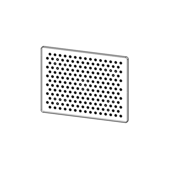 Manufacturing Precision ±1μm Ceramic Honeycomb Dot Calibration Target compatible with Halcon (15x15mm 13x15) CT20010201