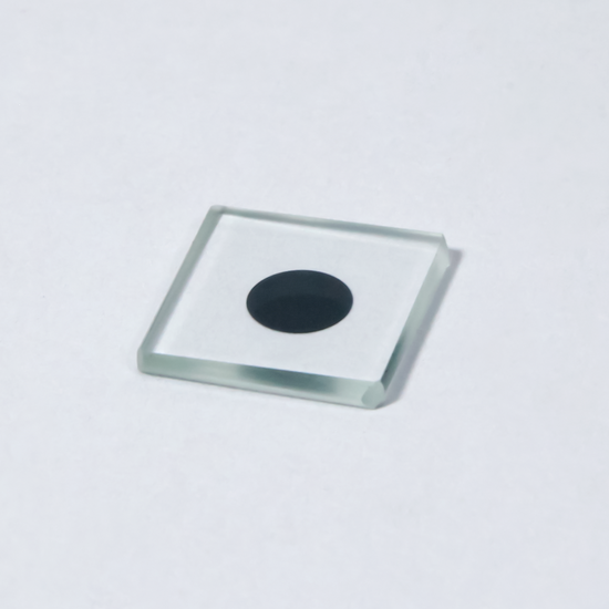 Manufacturing Precision ±1μm Glass Dot Calibration Target for MASK Alignment (15x15mm) CT20040105