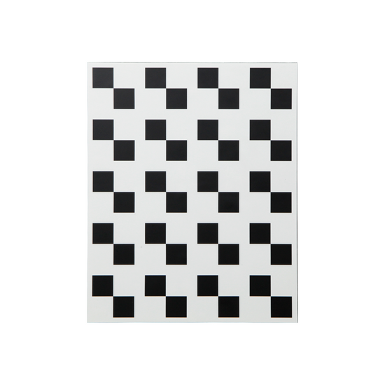 Glass Square Fiducial Mark Calibration Target (200x250mm 4x5) CT20040107