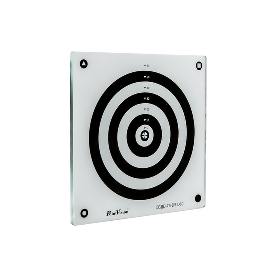 Glass Concentric Circle Calibration Target (76x76mm) CT20040101
