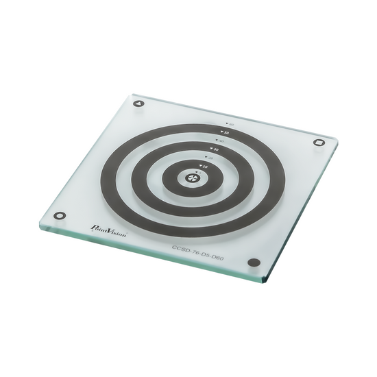 Glass Concentric Circle Calibration Target (76x76mm) CT20040101