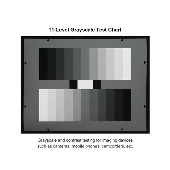 Reflective 11-Step Grayscale Calibration Card (400x300mm) CT20031401