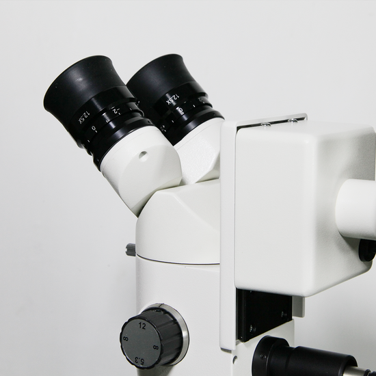 5.3X/8X/12X Halogen Coaxial Reflection Light Pneumatic Arm Floor Stand Binocular Parallel Multiple Power Surgical Microscope (Foot Control: Focus) SM51050192